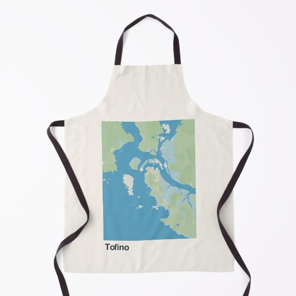 Item preview, Tofino Minimalistic Map Art designed and sold by MapsNerd.