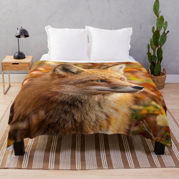 Item preview, A portrait of a Red Fox in the Autumn designed and sold by Solomon-Ent-144.