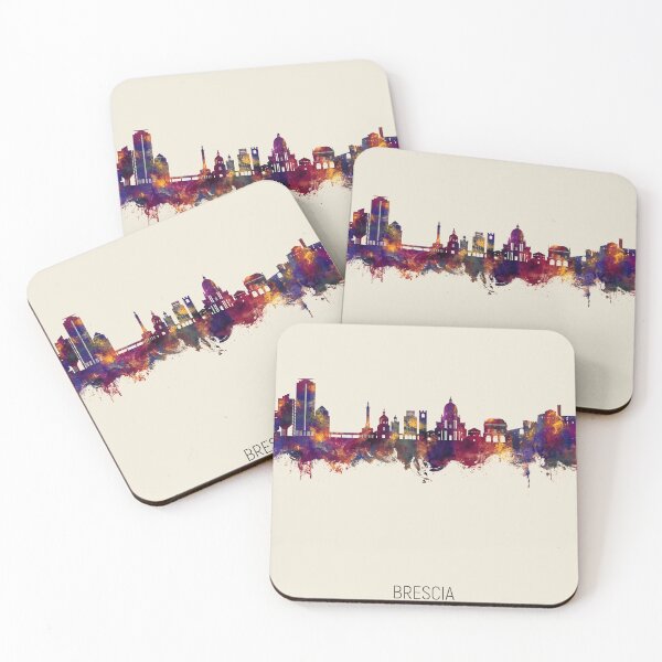 Item preview, Brescia Italy Skyline designed and sold by ArtPrints.