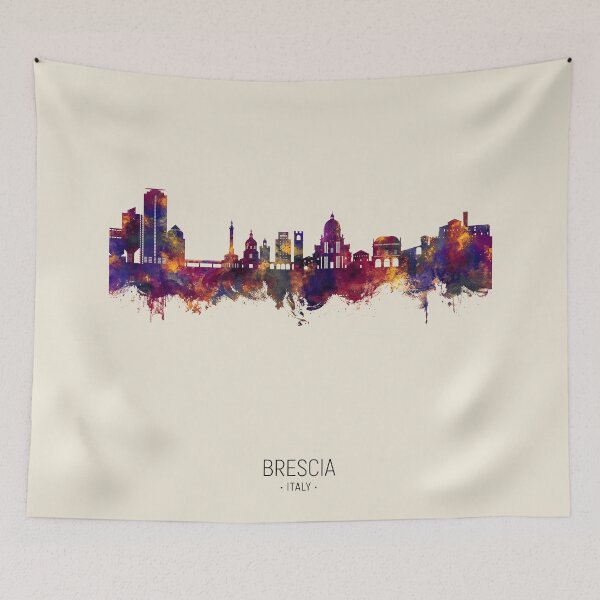 Item preview, Brescia Italy Skyline designed and sold by ArtPrints.