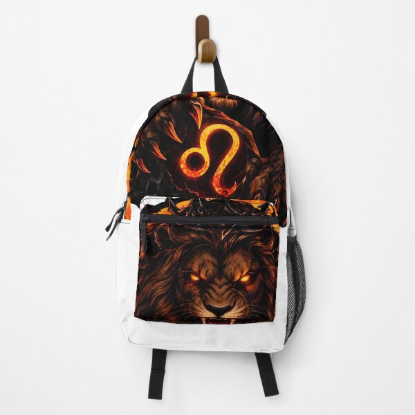 Item preview, Leo Halloween Fierce Fire King Lion designed and sold by Zodiac Celestial Art.