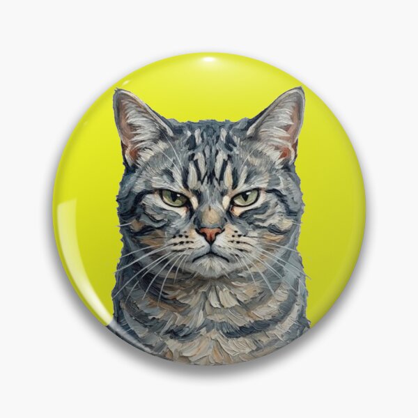 Item preview, Grey cat designed and sold by Christoph Kaindlbauer.