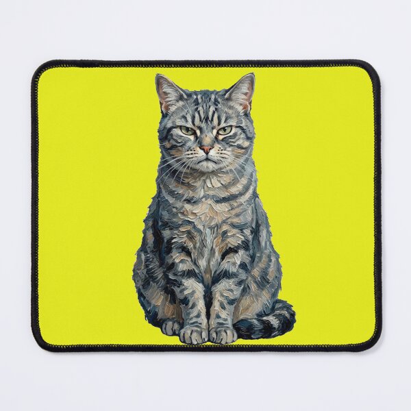 Item preview, Grey cat designed and sold by Christoph Kaindlbauer.