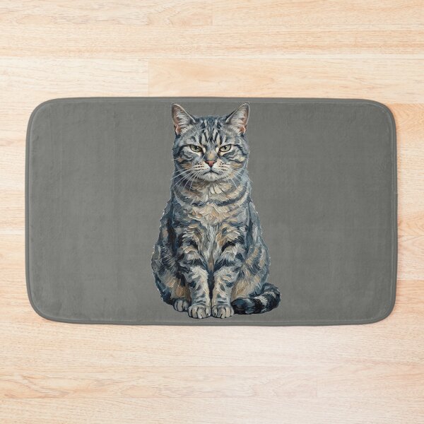 Item preview, Grey cat designed and sold by Christoph Kaindlbauer.