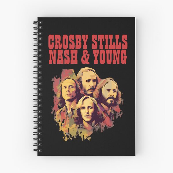 Item preview, Crosby Stills Nash Young Colorful Portrait designed and sold by ShirlyGatten.