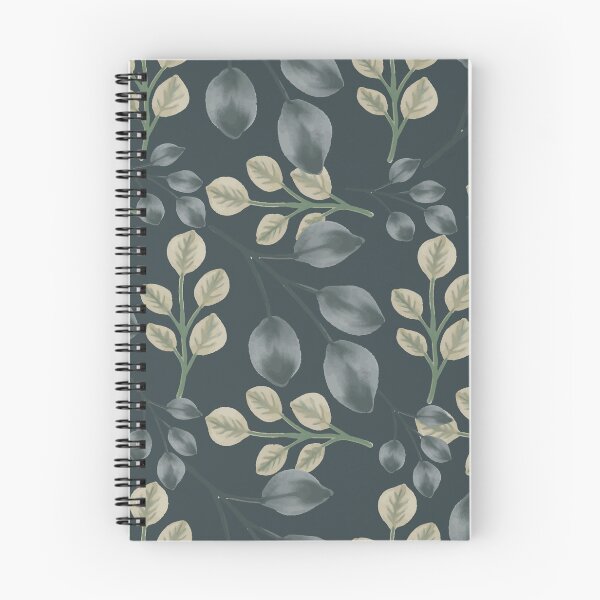 Item preview, Botanical Foliage Dark Slate Teal Seamless Pattern Art designed and sold by ​Jyoti Digital Artist.
