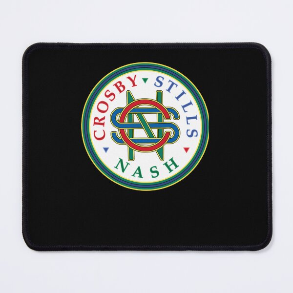 Item preview, Crosby Stills Nash Vintage Circular Monogram designed and sold by ShirlyGatten.