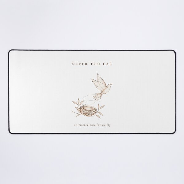 Item preview, Never Too Far — Bird and Nest Line Art designed and sold by KONVERSKIY.