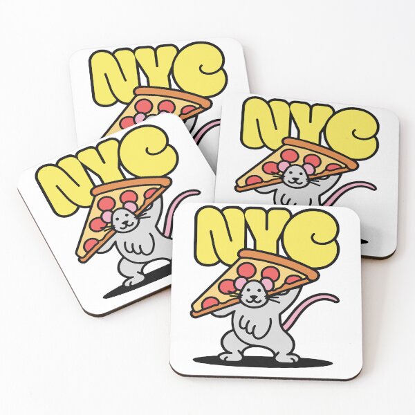 Item preview, NYC - Rat with a Pizza Slice designed and sold by BysonDesigns.