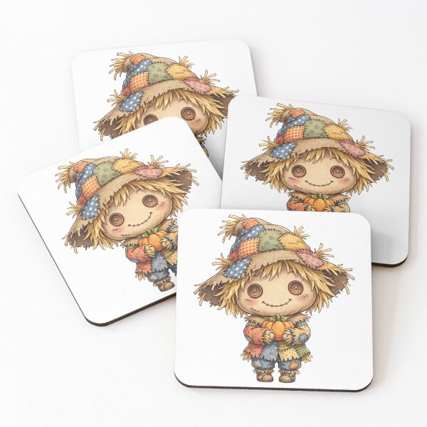 Item preview, Scarecrow Classic Anime Chibi Sticker - Halloween designed and sold by Lesley D.