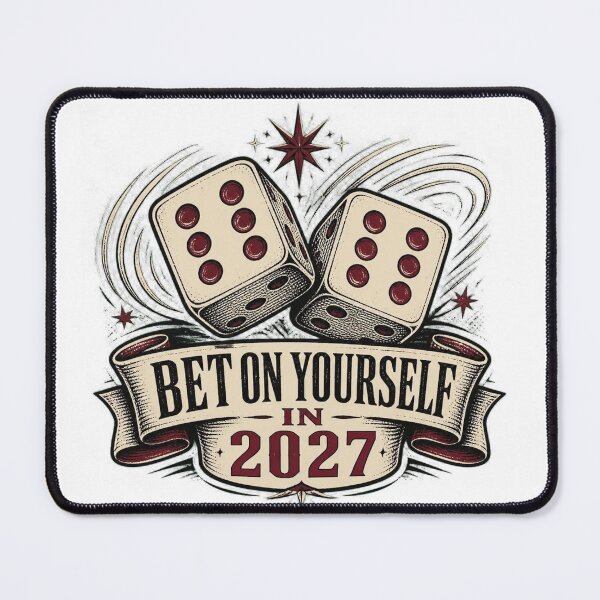 Item preview, Bet On Yourself in 2027 Motivational Entrepreneur Shirt designed and sold by RokomariFabric.