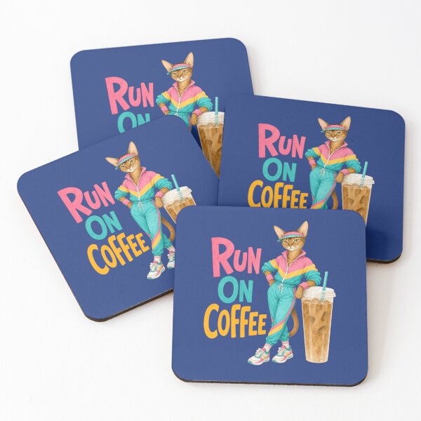 Item preview, Run On Coffee designed and sold by prettykaler.