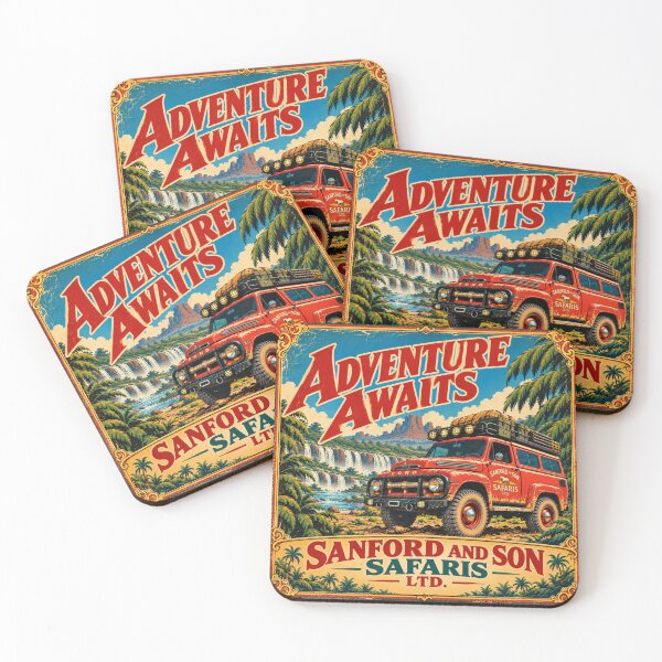 Item preview, Sanford and Son Safaris designed and sold by Fretpound Forge.