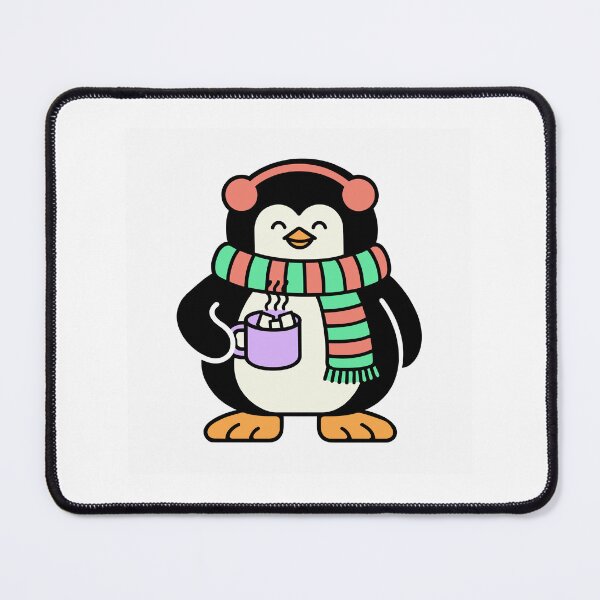 Item preview, Cozy Penguin with Hot Cocoa designed and sold by BysonDesigns.
