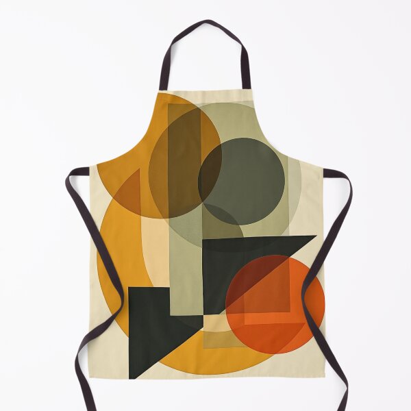 Item preview, Overlapping Circles Abstract Mid Century Modern Wall Art designed and sold by nhk999.