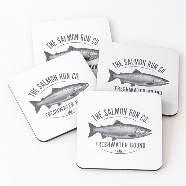 Item preview, Vintage The Salmon Run Co Freshwater Graphic designed and sold by NobleCast .