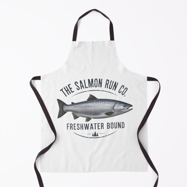 Item preview, Vintage The Salmon Run Co Freshwater Graphic designed and sold by NobleCast .