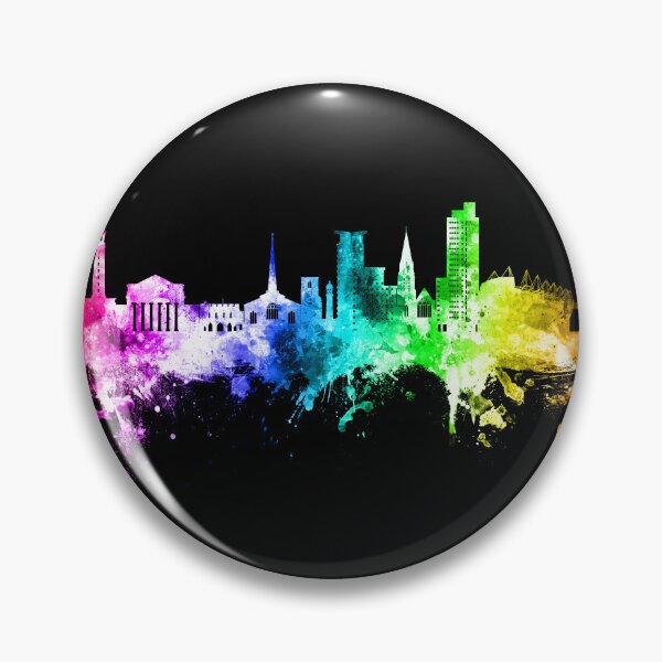 Artikelvorschau, Skyline von Southampton, England entworfen und verkauft von ArtPrints.