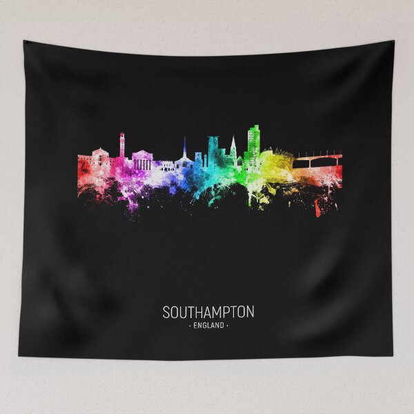 Item preview, Southampton England Skyline designed and sold by ArtPrints.