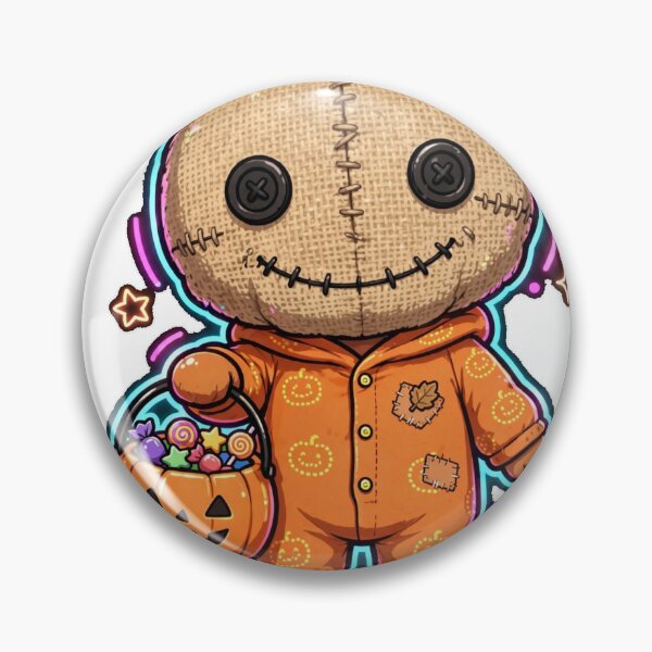 Item preview, Sam Neon Glow Sticker - Halloween designed and sold by Lesley D.