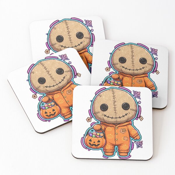 Item preview, Sam Neon Glow Sticker - Halloween designed and sold by Lesley D.