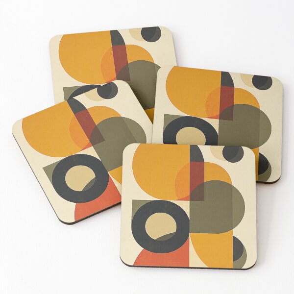 Item preview, Modern Earth Tone Abstract Mid Century Wall Decor designed and sold by nhk999.