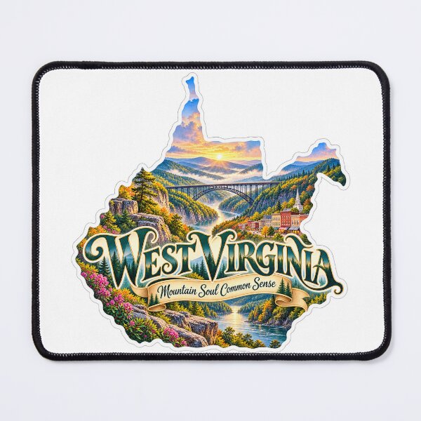Item preview, West Virginia Mountain Soul Common Sense designed and sold by Whimspired By Paxx.