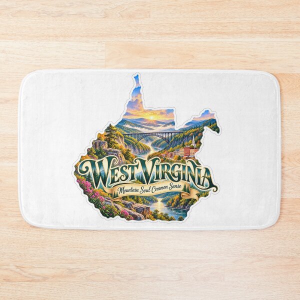 Item preview, West Virginia Mountain Soul Common Sense designed and sold by Whimspired By Paxx.