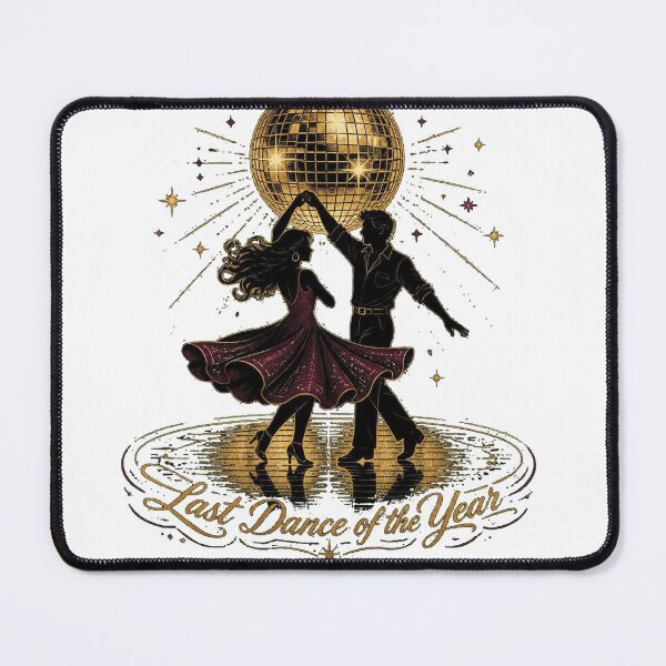 Item preview, Last Dance of the Year Dance Party NYE Shirt designed and sold by RokomariFabric.