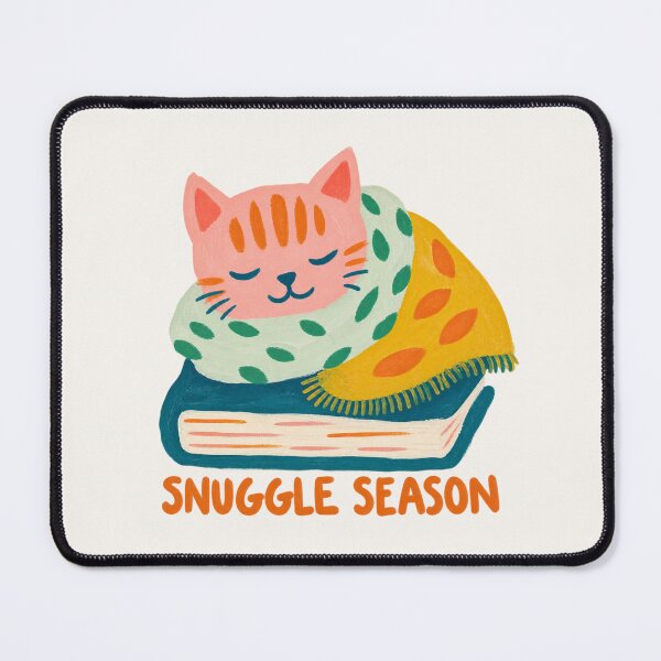 Item preview, snuggle season kitten sleeping designed and sold by Christina Sagala.