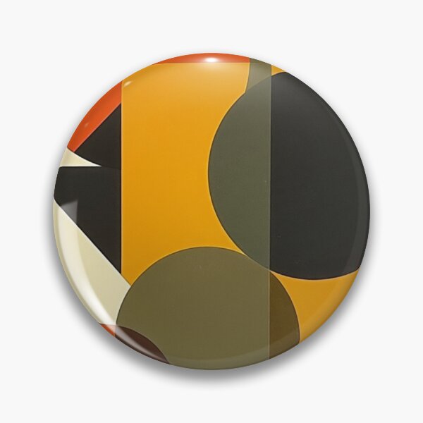 Item preview, Retro Geometric Shapes Mid Century Modern Abstract Print designed and sold by nhk999.