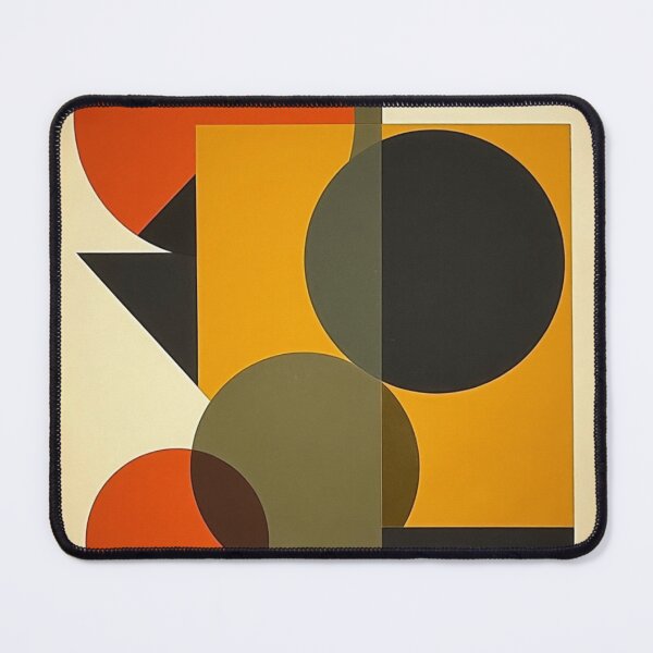 Item preview, Retro Geometric Shapes Mid Century Modern Abstract Print designed and sold by nhk999.