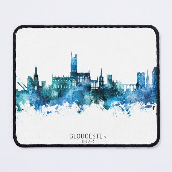 Artikelvorschau, Skyline von Gloucester, England entworfen und verkauft von ArtPrints.