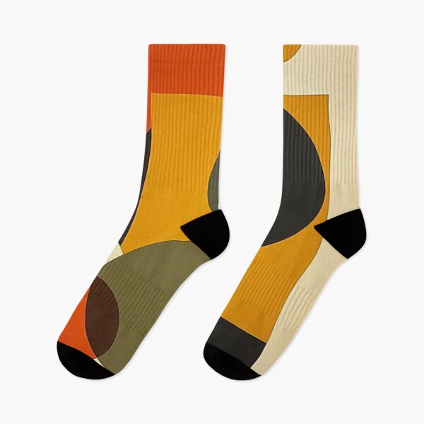 Item preview, Retro Geometric Shapes Mid Century Modern Abstract Print designed and sold by nhk999.