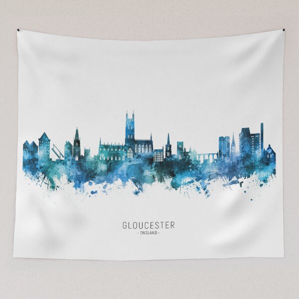 Item preview, Gloucester England Skyline designed and sold by ArtPrints.