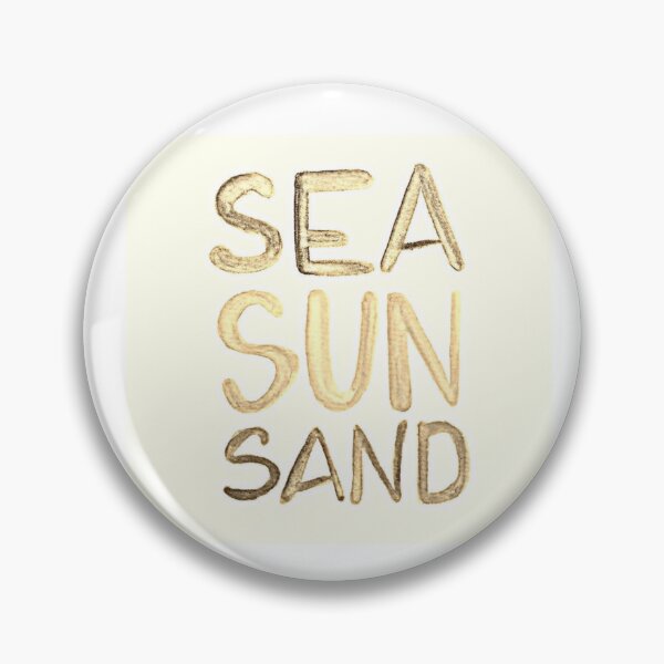 Item preview, Sea Sun Sand Summer Beach Coastal Print designed and sold by bellasaint.