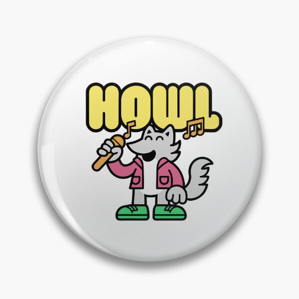 Item preview, Howl - Wolf Singing Karaoke designed and sold by BysonDesigns.