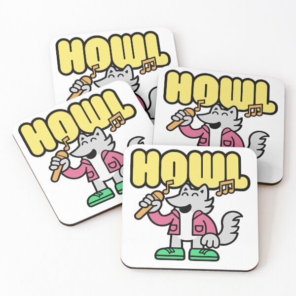 Item preview, Howl - Wolf Singing Karaoke designed and sold by BysonDesigns.