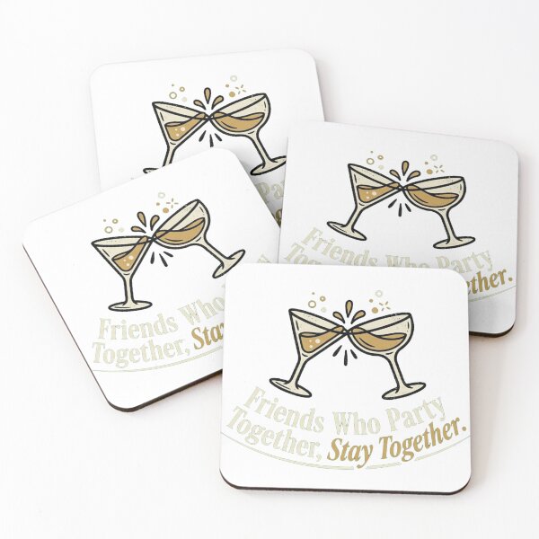 Item preview, Friends Who Party Together, Stay Together NYE Shirt designed and sold by RokomariFabric.