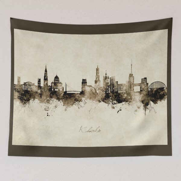 Item preview, Kharkiv Ukraine Skyline designed and sold by ArtPrints.