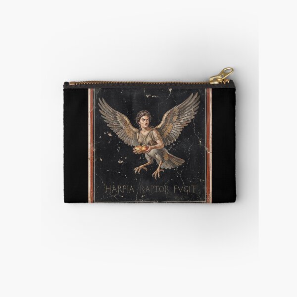 Item preview, Harpia Raptor Fugit Art Print: Roman Fresco Harpy Mythology Art designed and sold by FreiherrPK.