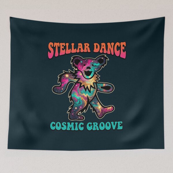 Item preview, Stellar Dance Cosmic Groove Bear designed and sold by Sisowool.