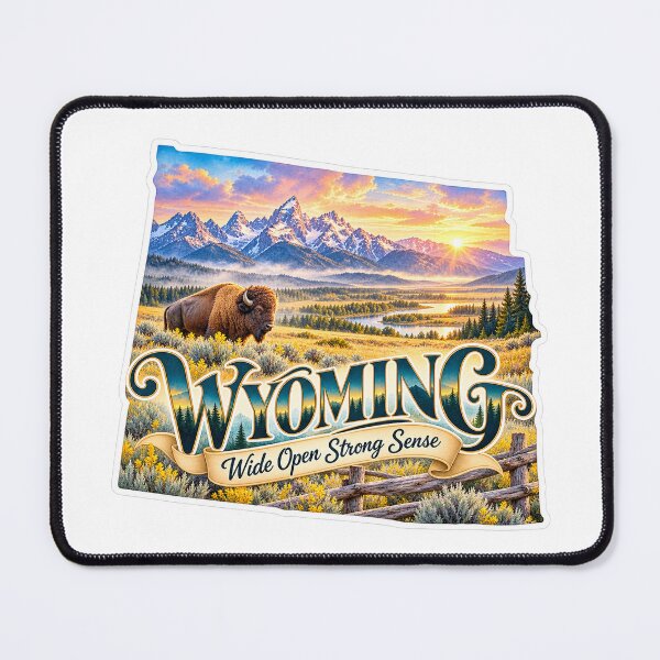 Item preview, Wyoming Wide Open Strong Sense designed and sold by Whimspired By Paxx.