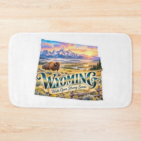 Item preview, Wyoming Wide Open Strong Sense designed and sold by Whimspired By Paxx.