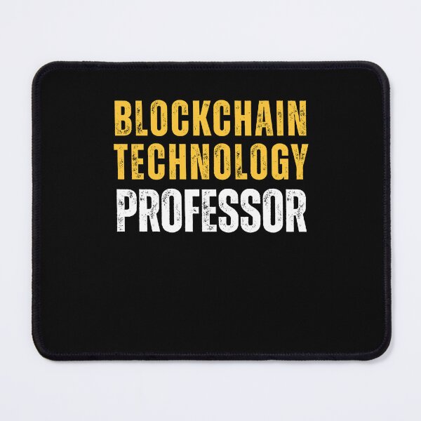 Item preview, Blockchain Technology Professor designed and sold by domostore.