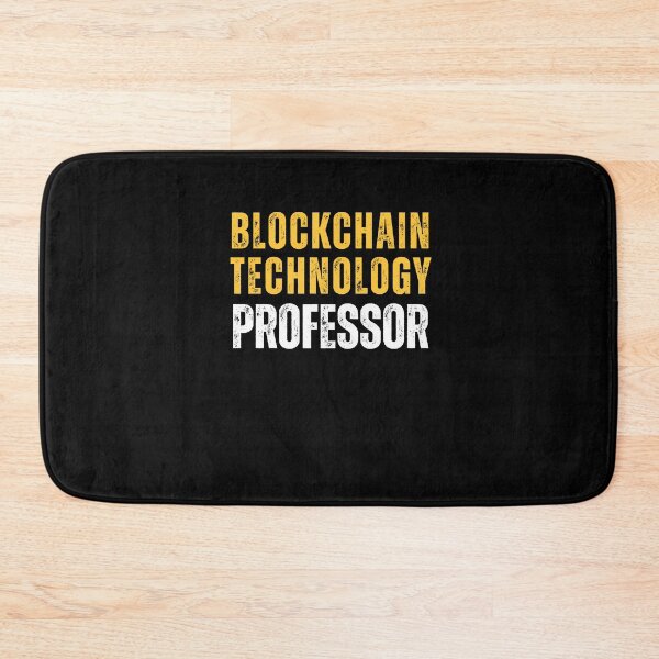 Item preview, Blockchain Technology Professor designed and sold by domostore.