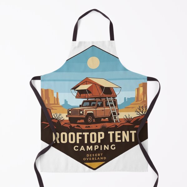 Item preview, Rooftop Tent Camping Desert Overland Hexagon Sticker designed and sold by DetourDgn.