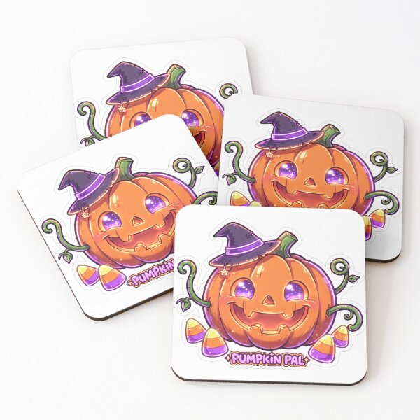 Item preview, Pumpkin Pal Neon Glow Sticker - Halloween designed and sold by Lesley D.