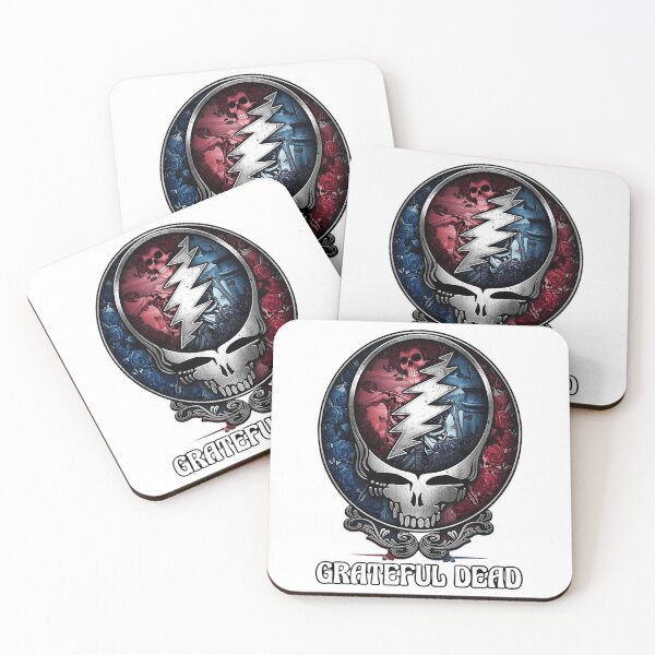Item preview, Grateful Dead Dark Lightning Skull designed and sold by Sisowool.