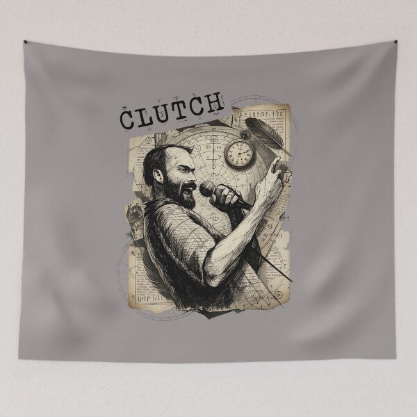 Item preview, CLUTCH Band Singer Concert Poster Art-57 designed and sold by TimLieken.